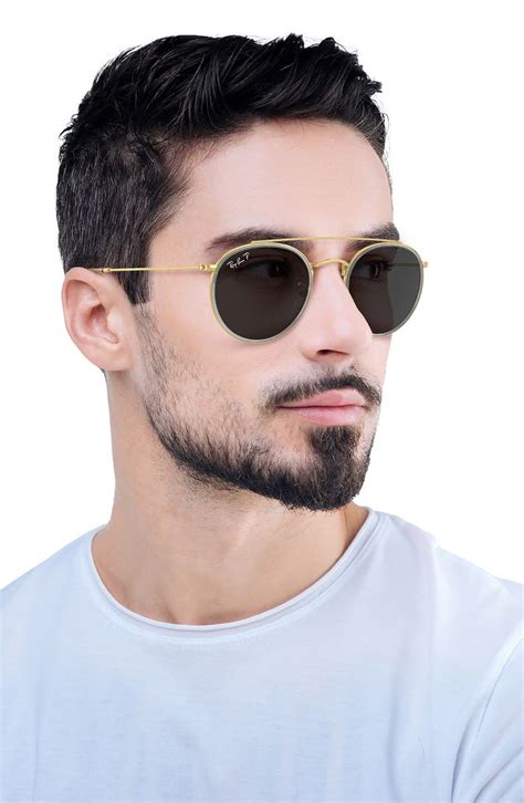 ray ban round sunglasses polarized.